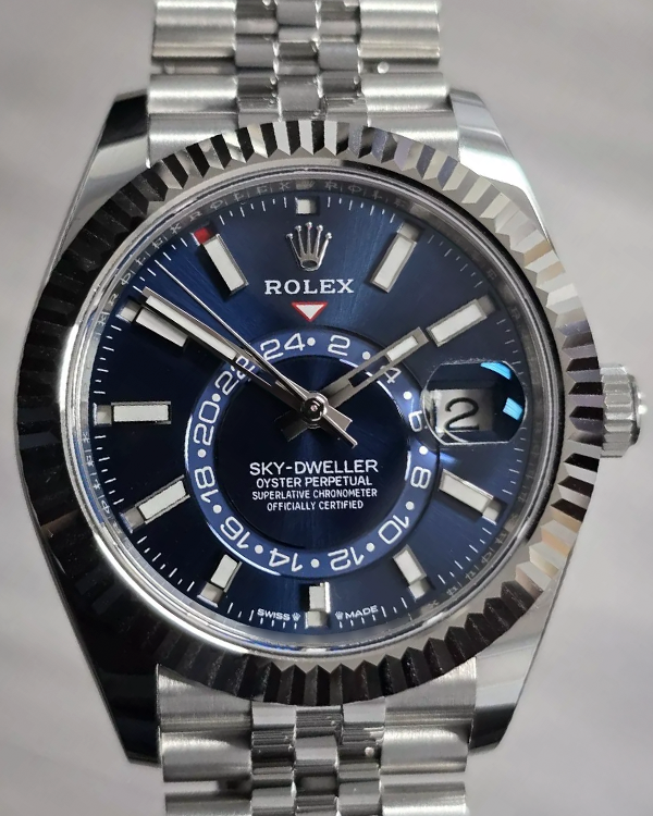 2024 Rolex Sky-Dweller 42MM Blue Dial Jubilee Bracelet (326934)