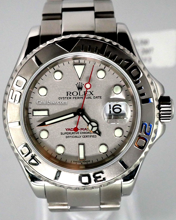 2004 Rolex Yacht-Master 40MM Silver Dial Oyster Bracelet (16622)