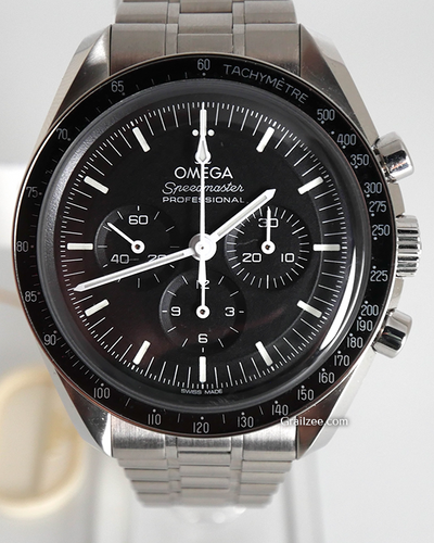 Omega Speedmaster Professional Moonwatch 42MM Black Dial Steel Bracelet (310.30.42.50.01.001)