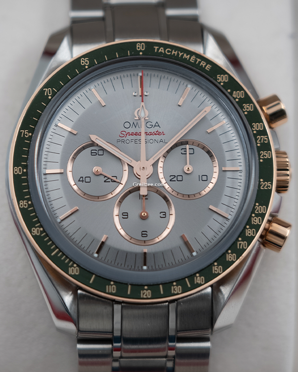 2020 Omega Speedmaster "Tokyo 2020" Limited Edition 42MM Grey Dial Steel Bracelet (522.20.42.30.06.001)