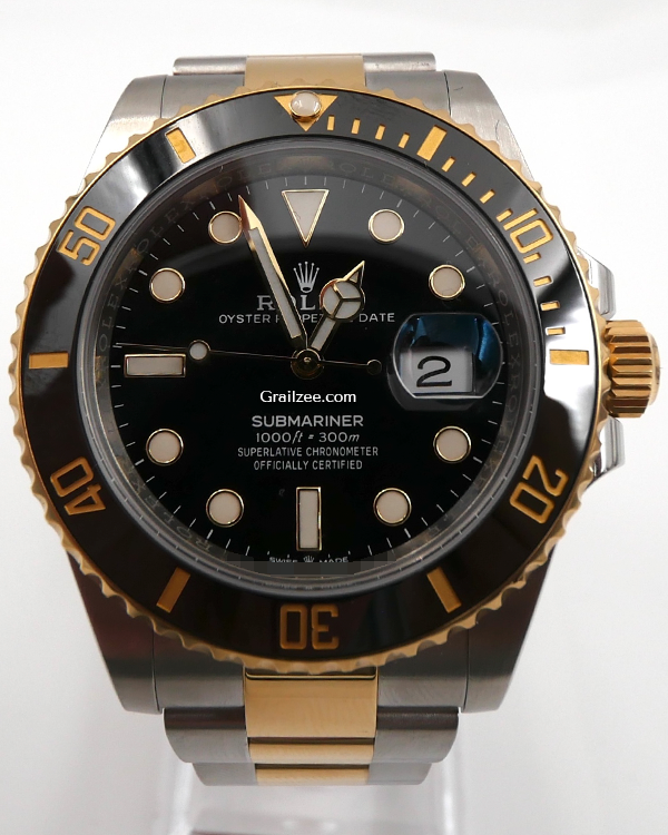 2021 Rolex Submariner Date 41MM Black Dial Two-Tone Bracelet (126613LN)