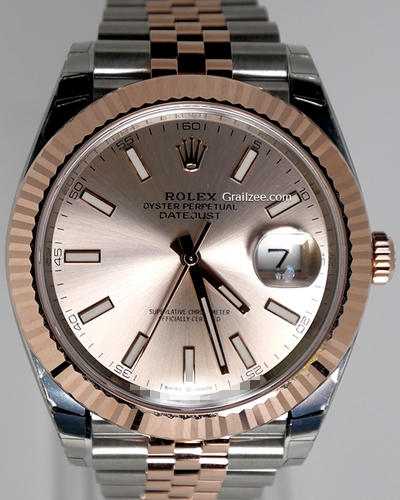 2024 Rolex Datejust 41MM Sundust Dial Two-Tone Jubilee Bracelet (126331)