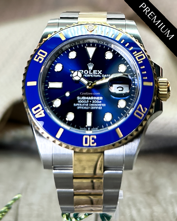 2024 Rolex Submariner Date "Bluesy" 41MM Blue Dial Two-Tone Oyster Bracelet (126613LB)