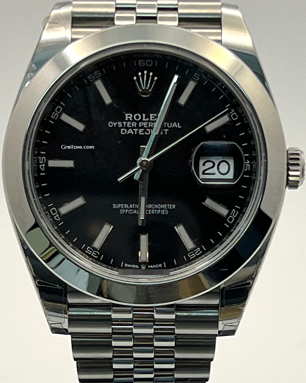 Rolex Datejust II 41MM Black Dial Jubilee Bracelet (116300)