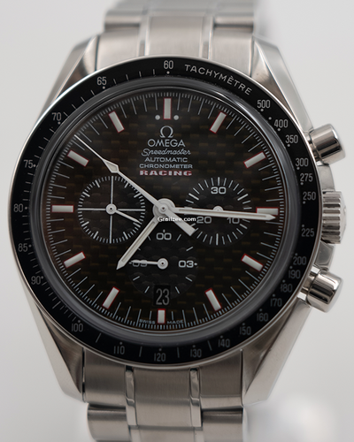 Omega Speedmaster Racing Chronometer 42MM Black Dial Steel Bracelet (3552.59.00)