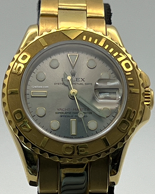 Rolex Yacht-Master 29MM Silver Dial Yellow Gold Bracelet (169628)