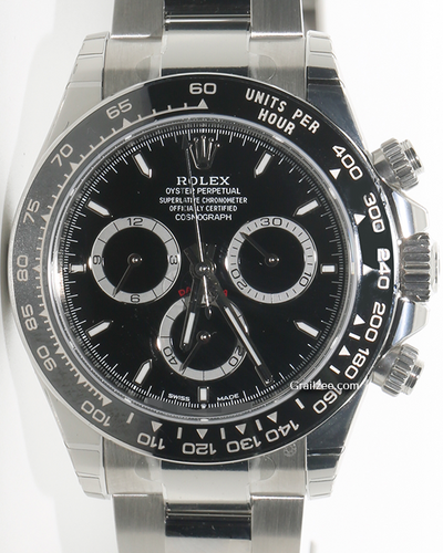 2024 Rolex Cosmograph Daytona 40MM Black Dial Oyster Bracelet (126500LN)