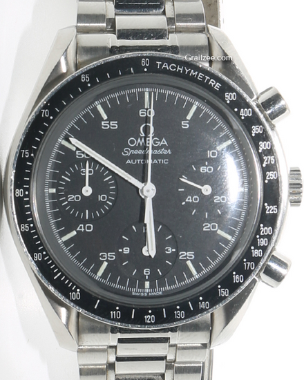 Omega Speedmaster Reduced 39MM Black Dial Steel Bracelet (3510.50.00)