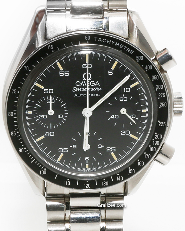 Omega Speedmaster Reduced 39MM Black Dial Steel Bracelet (3510.50.00)