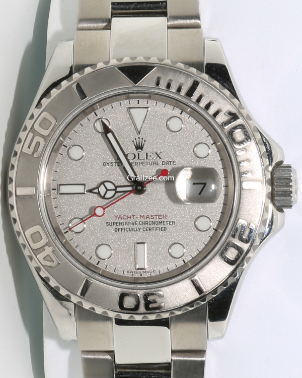 Rolex Yacht-Master 40MM Silver Dial Oyster Bracelet (16622)