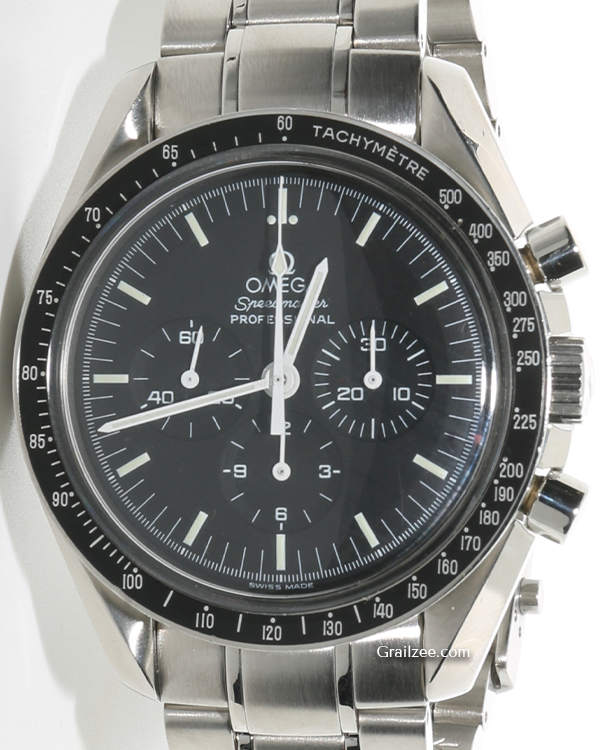 Omega Speedmaster Professional Moonwatch 42MM Black Dial Steel Bracelet (3570.50.00)