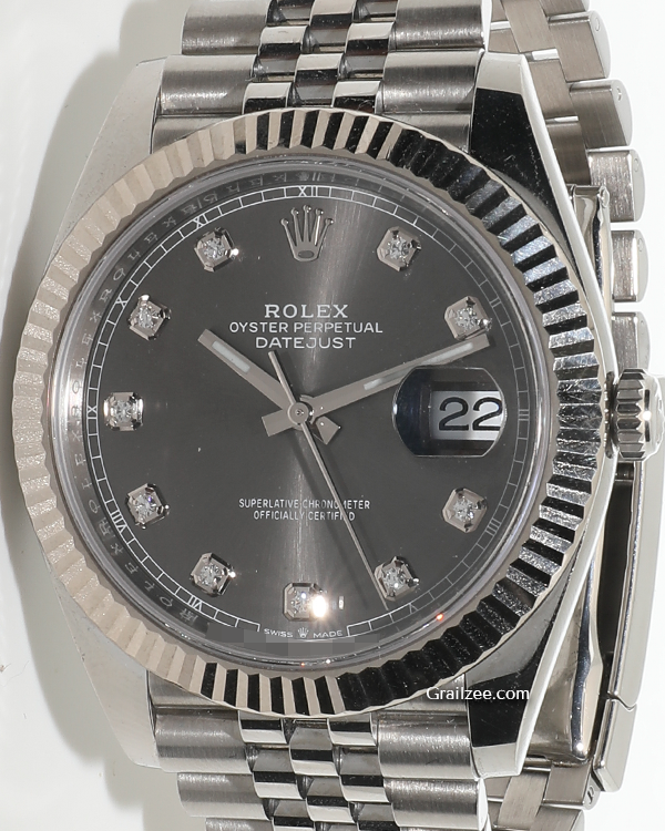 2022 Rolex Datejust 41MM Slate Dial Jubilee Bracelet (126334)