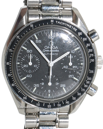 Omega Speedmaster Reduced 39MM Black Dial Steel Bracelet (3510.50.00)