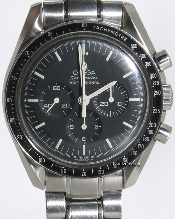 Omega Speedmaster Professional Moonwatch 42MM Black Dial Steel Bracelet (3570.50.00)