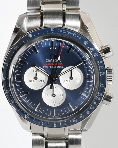 2020 Omega Speedmaster "Tokyo 2020 Olympics" L.E. 42MM Blue Dial Steel Bracelet (522.30.42.30.03.001)