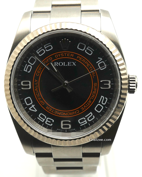 2013 Rolex Oyster Perpetual 36MM Black Dial Oyster Bracelet (116034)