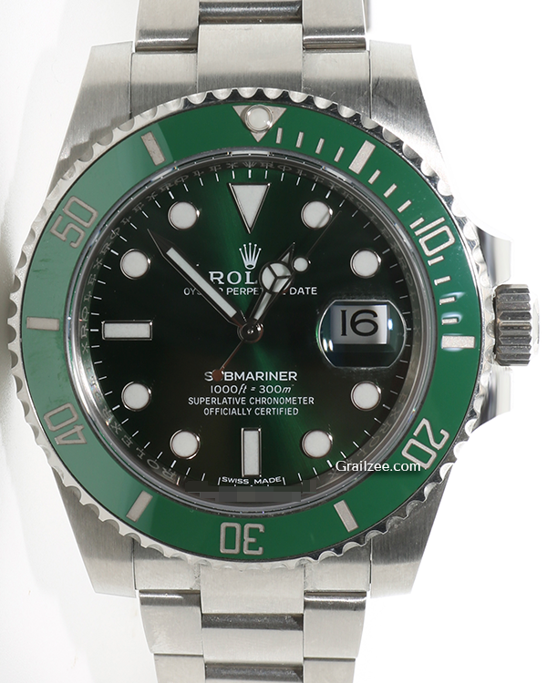 Rolex Submariner Date "Hulk" 40MM Green Dial Oyster Bracelet (116610LV)