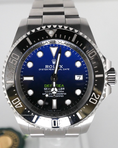 2023 Rolex Sea-Dweller Deepsea "James Cameron" 44MM Deep Blue Dial Oyster Bracelet (136660)