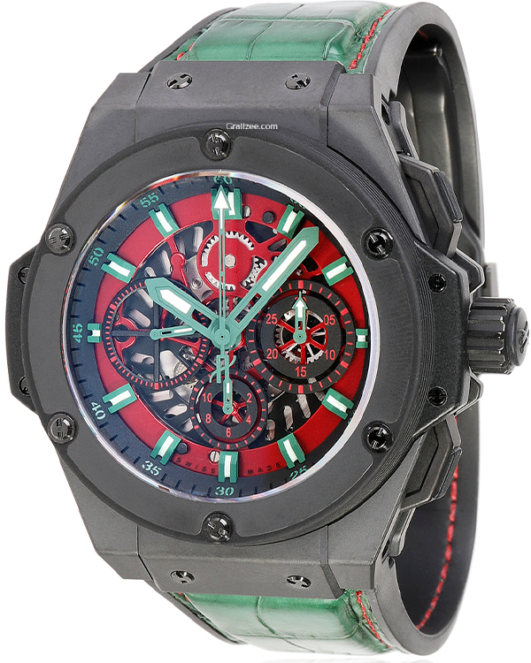 Hublot Big Bang King Power Mexico 48MM Skeleton Dial Rubber Strap (710.CI.0130.GR.MEX10)