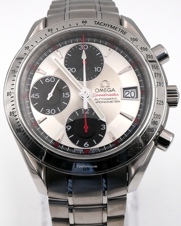 Omega Speedmaster Date 40MM Silver Dial Steel Bracelet (3211.31.00)