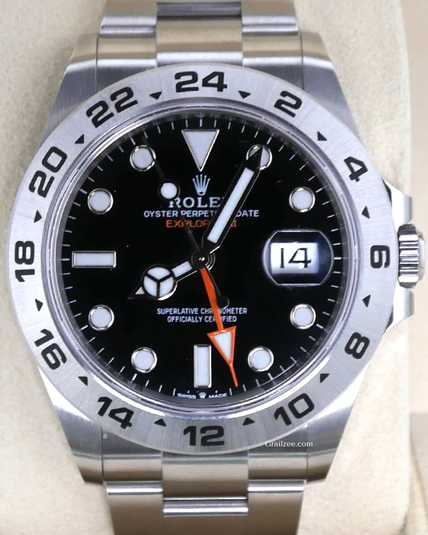 2021 Rolex Explorer II 42MM Black Dial Oyster Bracelet (226570)