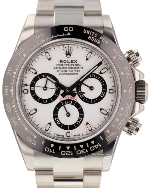 2023 Rolex Cosmograph Daytona "Panda" 40MM White Dial Oystersteel Bracelet (116500)