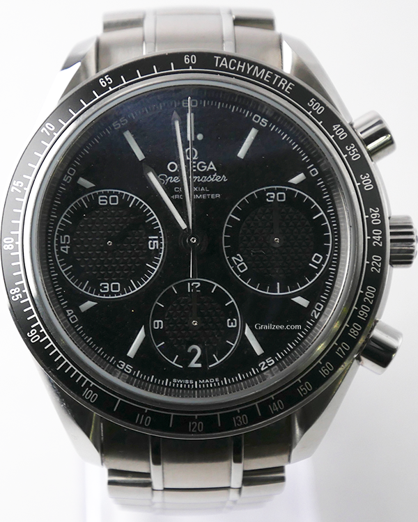 Omega Speedmaster Racing 40MM Black Dial Steel Bracelet (326.30.40.50.01.001)