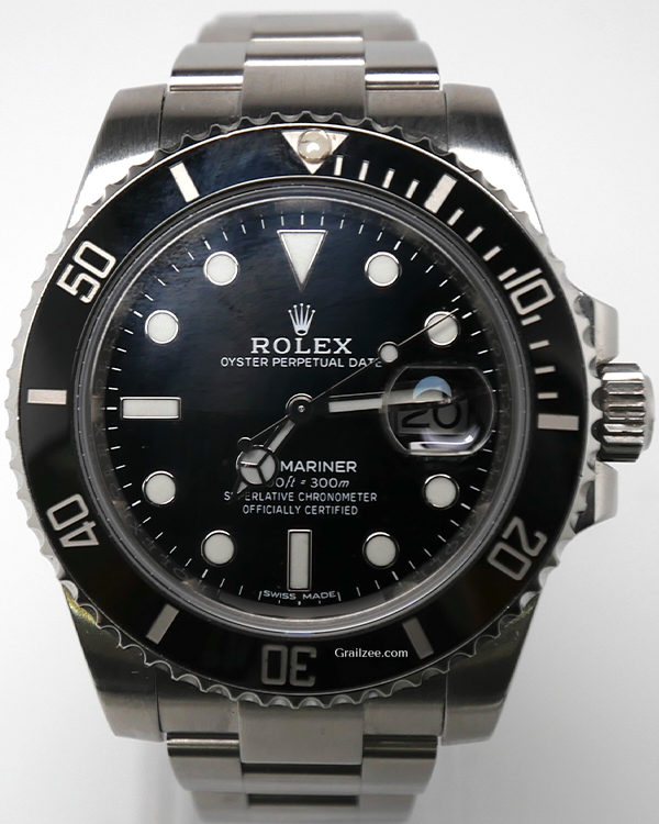 2018 Rolex Submariner Date 40MM Black Dial Oyster Bracelet (116610LN)