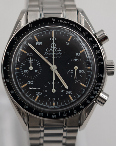 Omega Speedmaster Reduced 39MM Black Dial Steel Bracelet (3510.50.00)