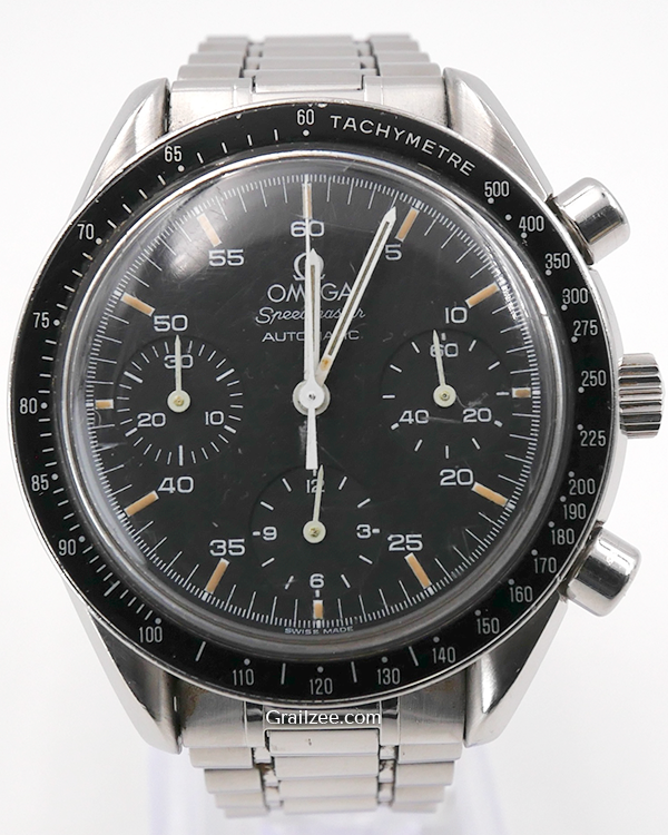 Omega Speedmaster Reduced 39MM Black Dial Steel Bracelet (3510.50)