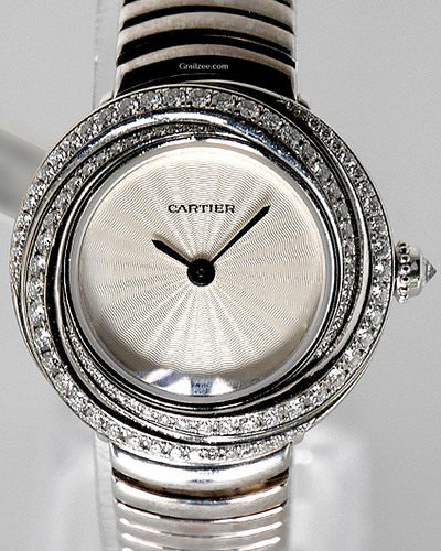 Cartier Trinity De Cartier 26MM Quartz White Dial Steel Bracelet (2444)