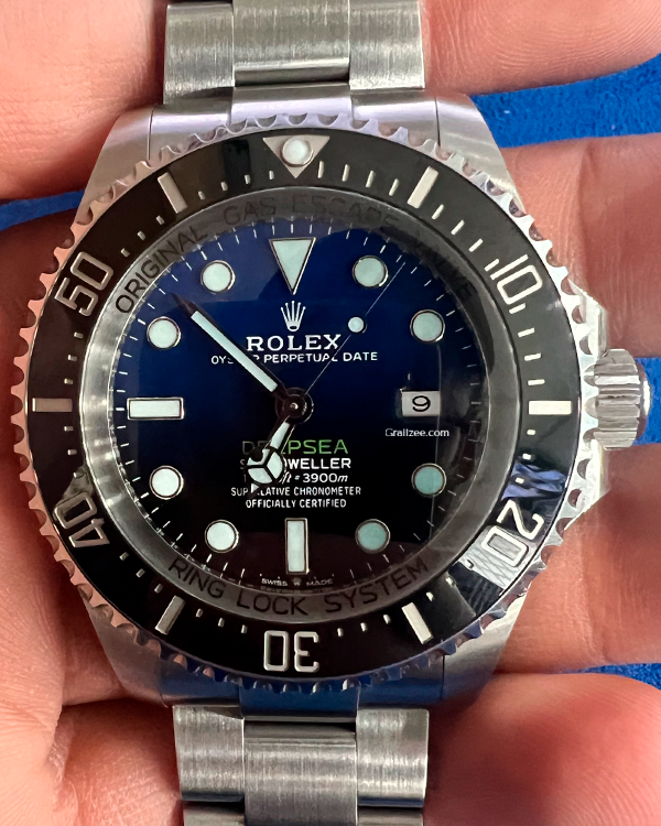 2020 Rolex Sea-Dweller Deepsea "James Cameron" 44MM D-Blue Dial Oyster Bracelet (126660)