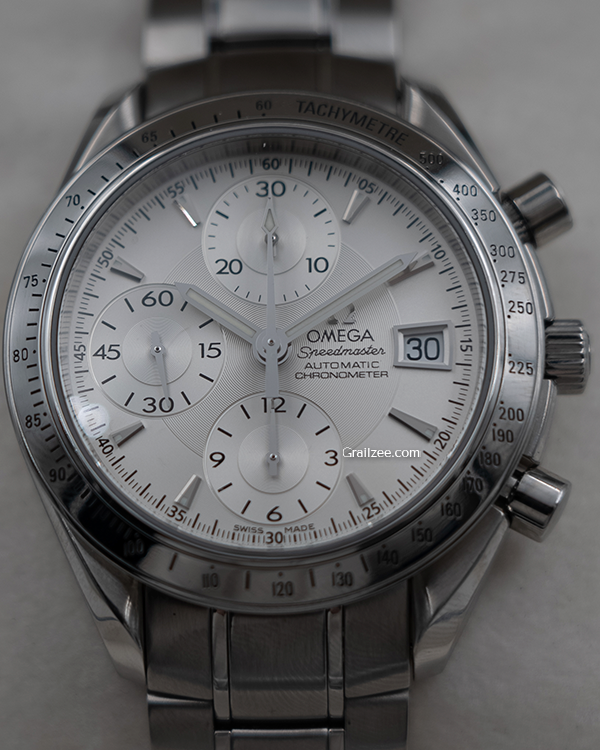 Omega Speedmaster Date/Day-Date 40MM Silver Dial Steel Bracelet (3211.30.00)