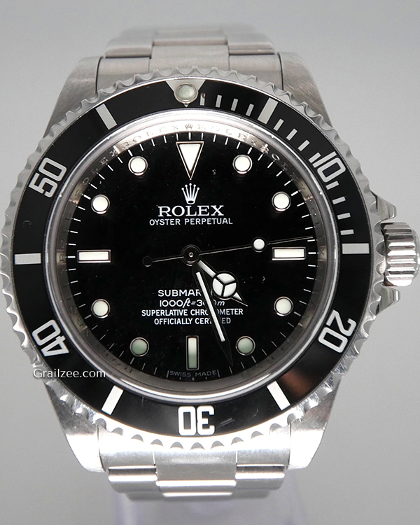 2008 Rolex Submariner No-Date 40MM Black Dial Oyster Bracelet (14060M)