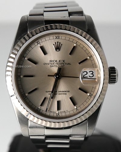 Rolex Datejust 31MM Silver Dial Oyster Bracelet (68274)