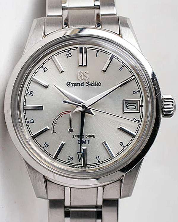 2019 Grand Seiko Elegance GMT 40MM Silver Dial Steel Bracelet (SBGE225)