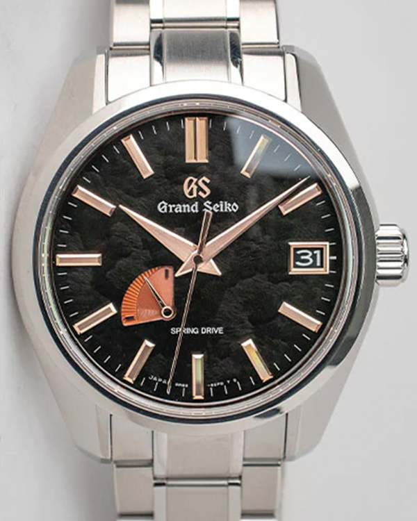 2020 Grand Seiko Spring Drive  L.E  "Ginza" 40MM Black Dial Steel Bracelet (SBGA425)