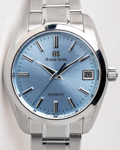 2023 Grand Seiko Heritage Collection 25th Anniversary L.E 37MM Blue Dial Steel Bracelet (SBGR325)