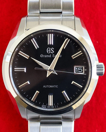 2023 Grand Seiko Heritage Collection 42MM Black Dial Steel Bracelet (SBGR309G)