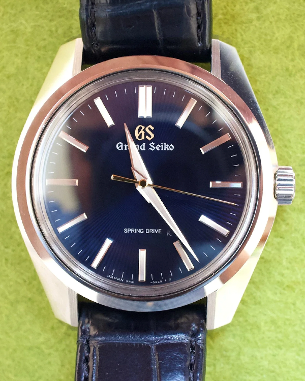 2023 Grand Seiko Heritage "Tsuki Tenshin" L.E. 40MM Blue Dial Leather Strap (SBGY009G)