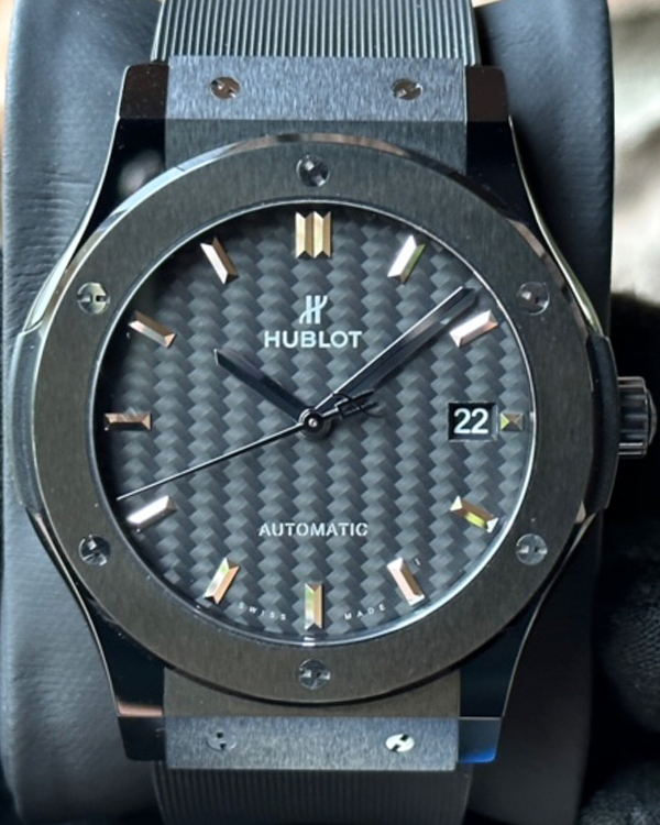 Hublot Classic Fusion Black Magic 45MM Strap Black Dial (511.CM.1771.RX)