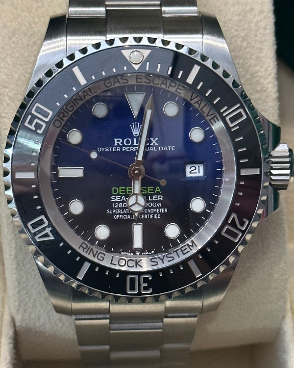 2020 Rolex Sea-Dweller Deepsea "James Cameron" 44MM D-Blue Dial Oyster Bracelet (126660)