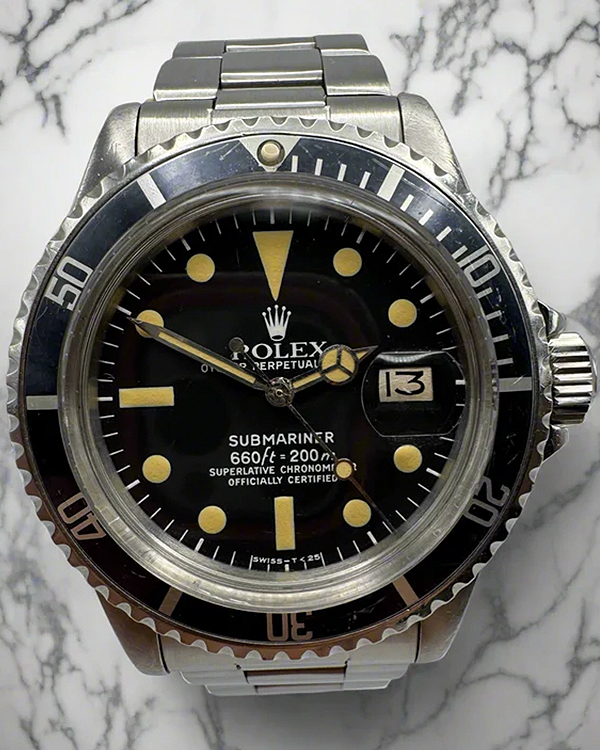 Rolex Submariner Date 40MM Black Dial Oyster Bracelet (1680)