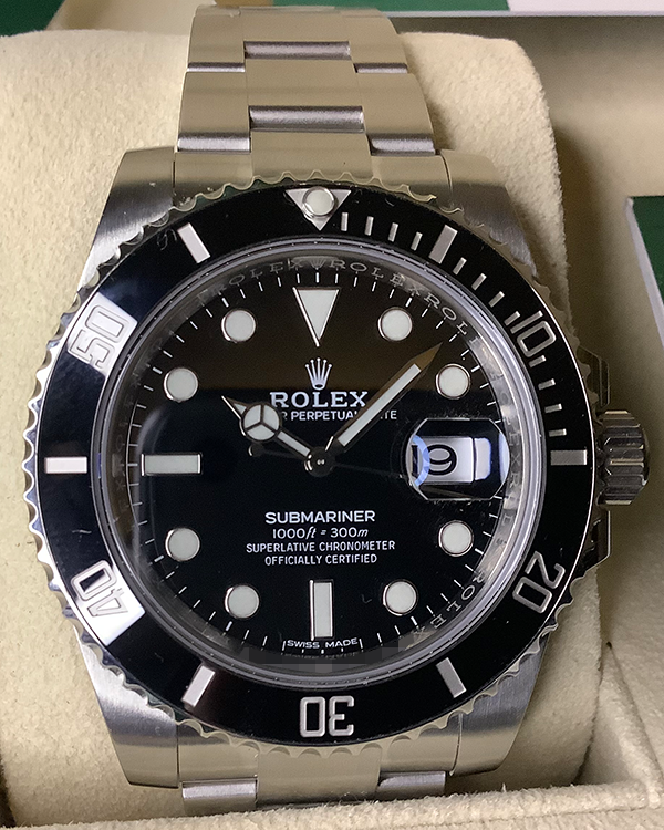 2020 Rolex Submariner Date Oystersteel Black Dial (116610LN)