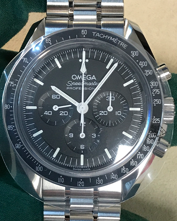 2023 Omega Speedmaster Professional Moonwatch 42MM Black Dial Steel Bracelet (310.30.42.50.01.002)