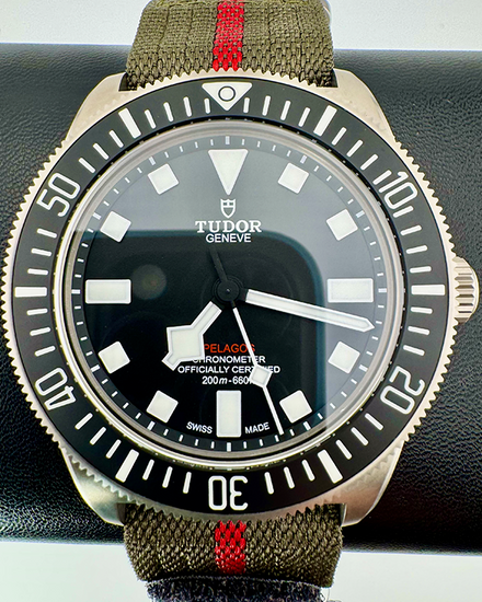 No Reserve - 2024 Tudor Pelagos FXD 42MM Black Dial Textile Strap (25717N)