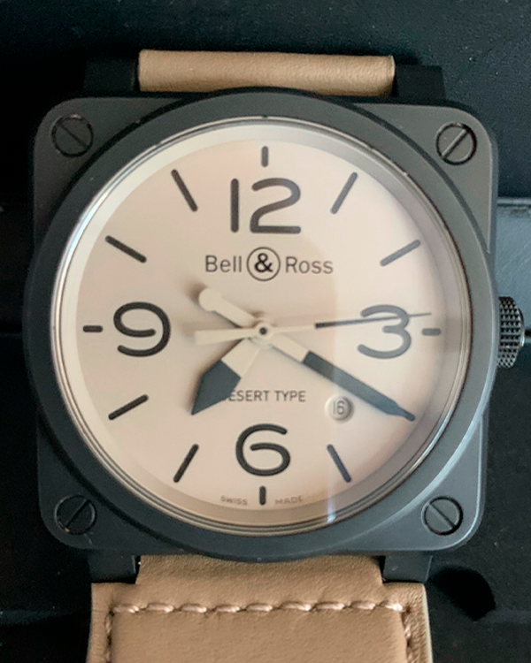 Bell & Ross BR 03-92 Desert Type 42MM Steel PVD Beige Dial (BR 03-92)