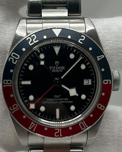 2019 Tudor Black Bay GMT "Pepsi" 41MM Black Dial Steel Bracelet (79830RB)