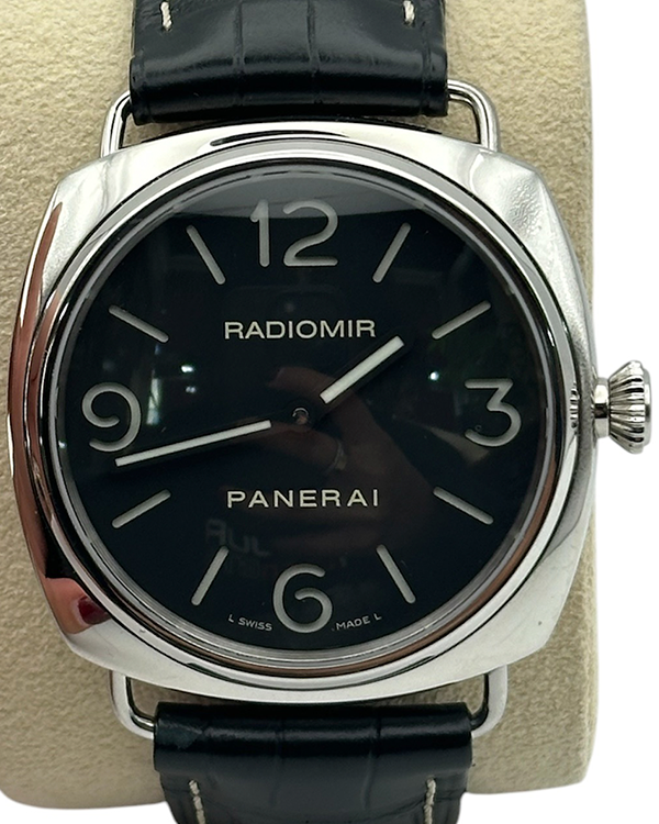 Panerai Radiomir 45MM Black Dial Leather Strap (PAM00210)