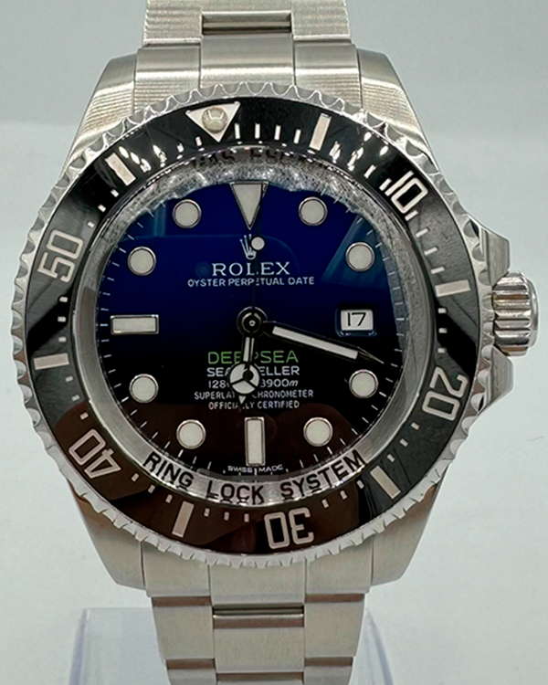 2017 Rolex Sea-Dweller Deepsea "James Cameron" 44MM D-Blue Dial Steel Bracelet (116660)